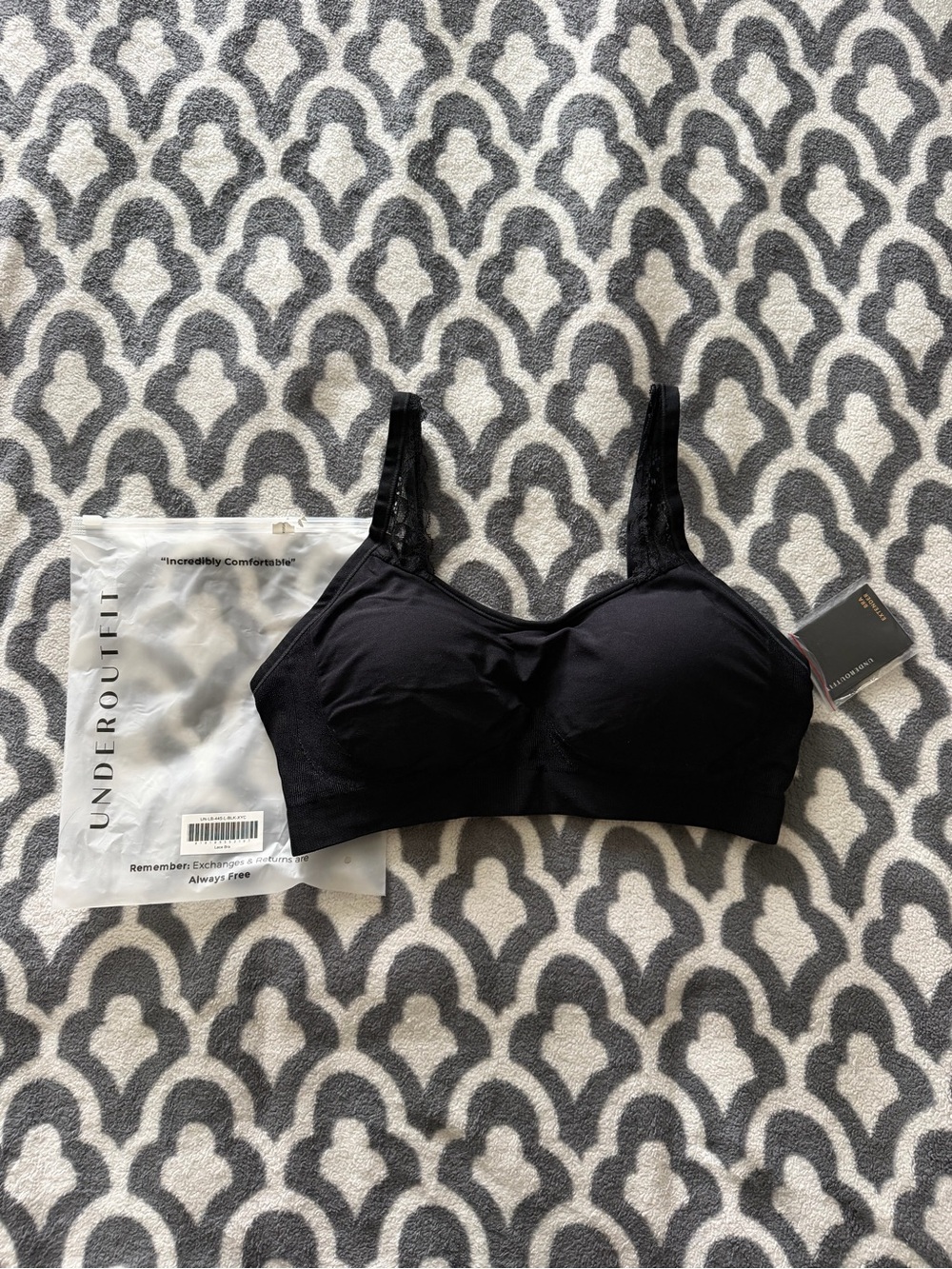 NWT The Comfort Bra Lace Straps